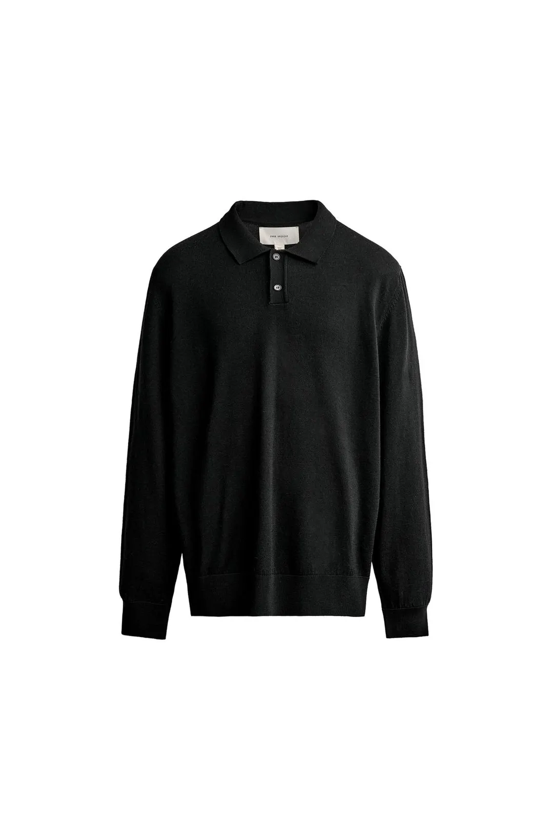 Трикотажное поло из 100% шерсти, Zara