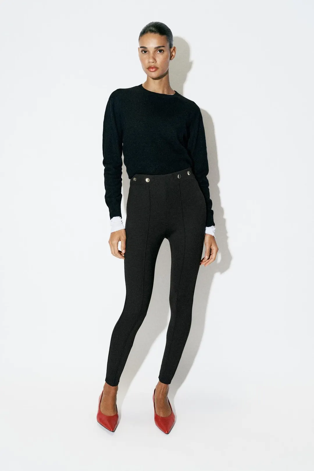 Легинсы на пуговицах, Zara