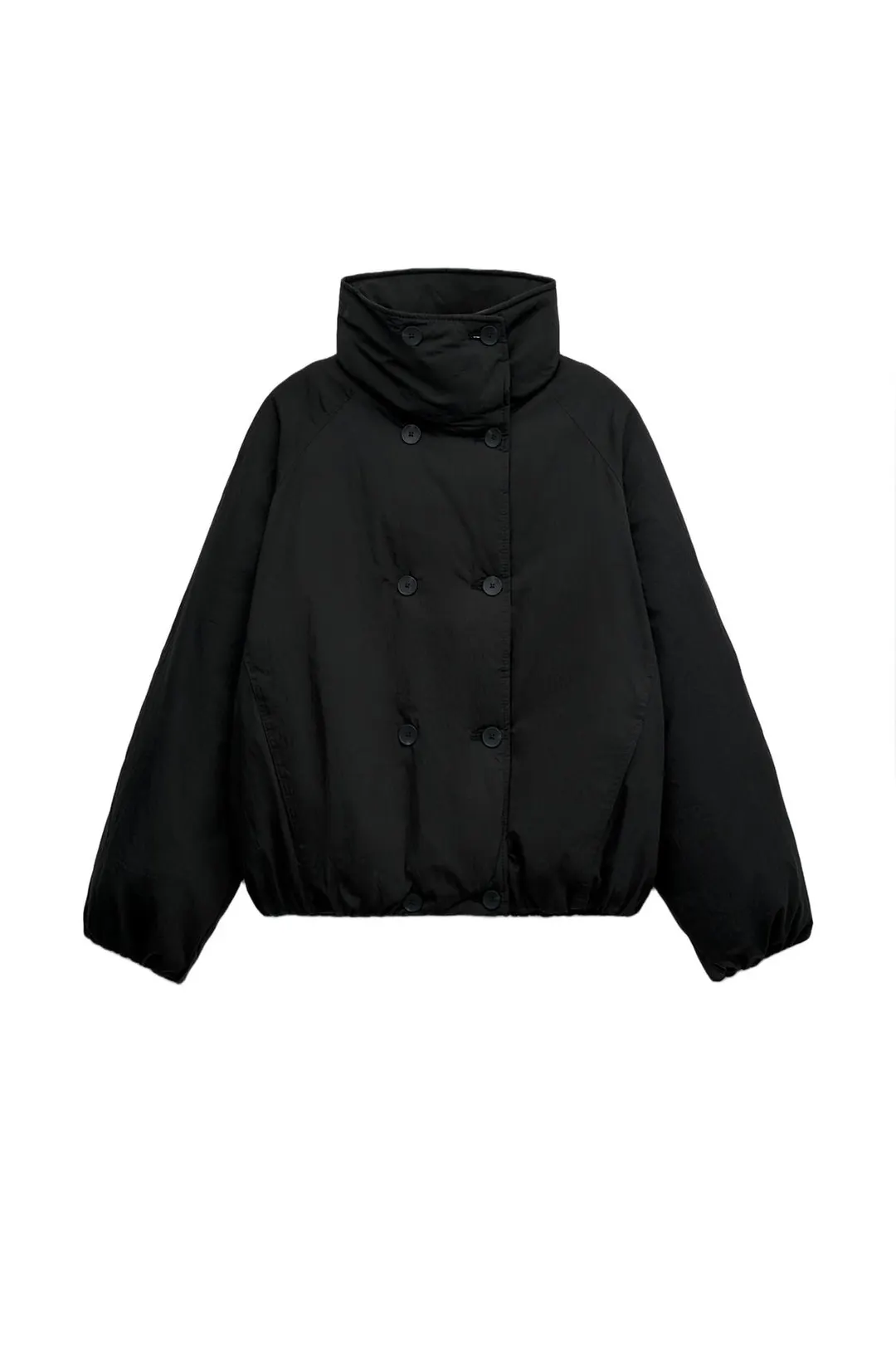 Короткий двубортный анорак, Zara