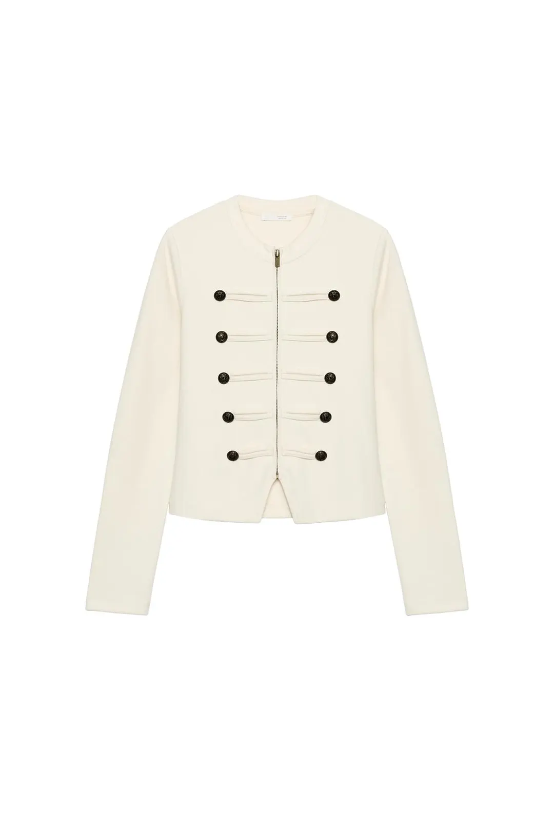 Куртка с застежкой в китайском стиле, Zara