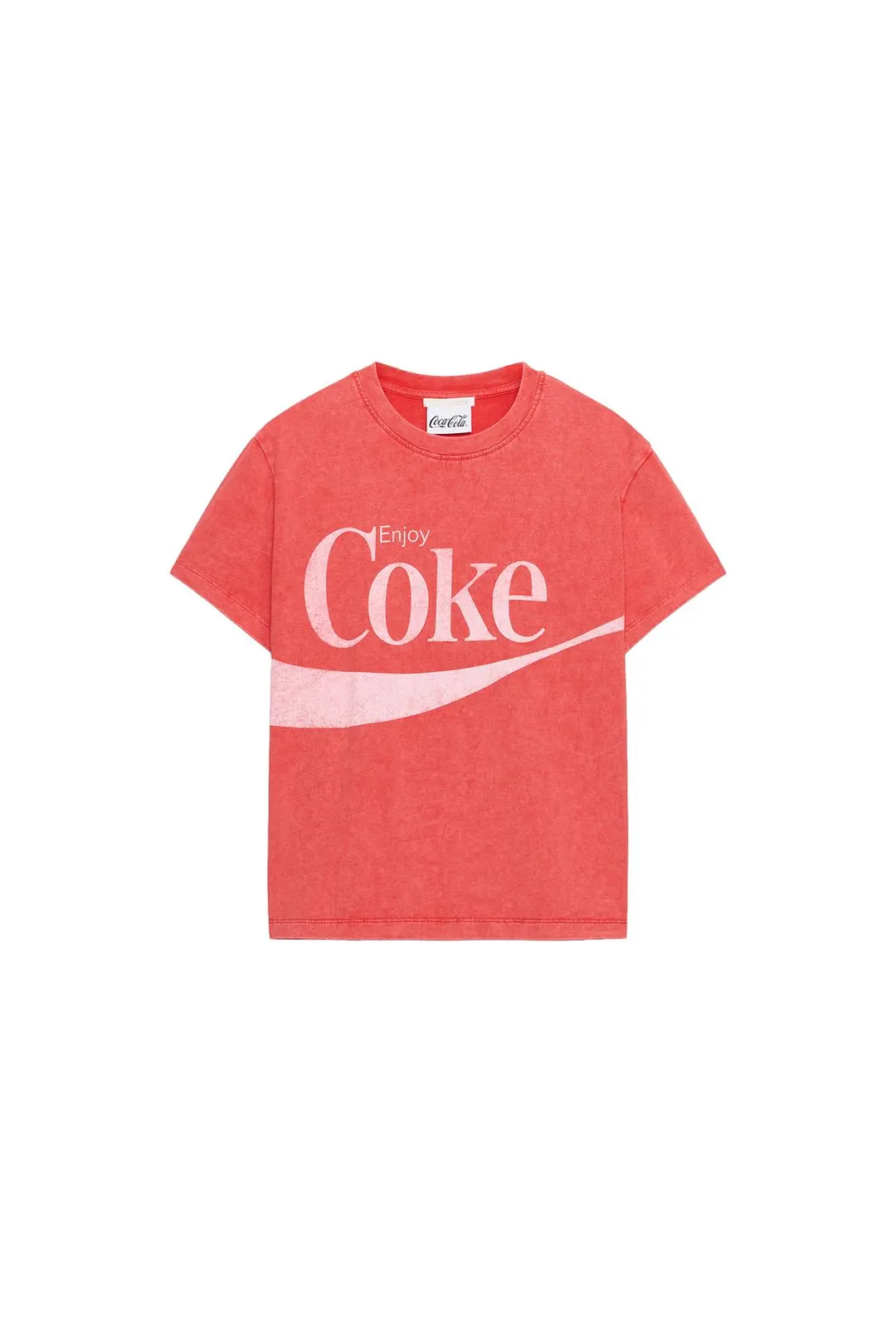 Футболка с эффектом потертости Coca-Cola®, Zara