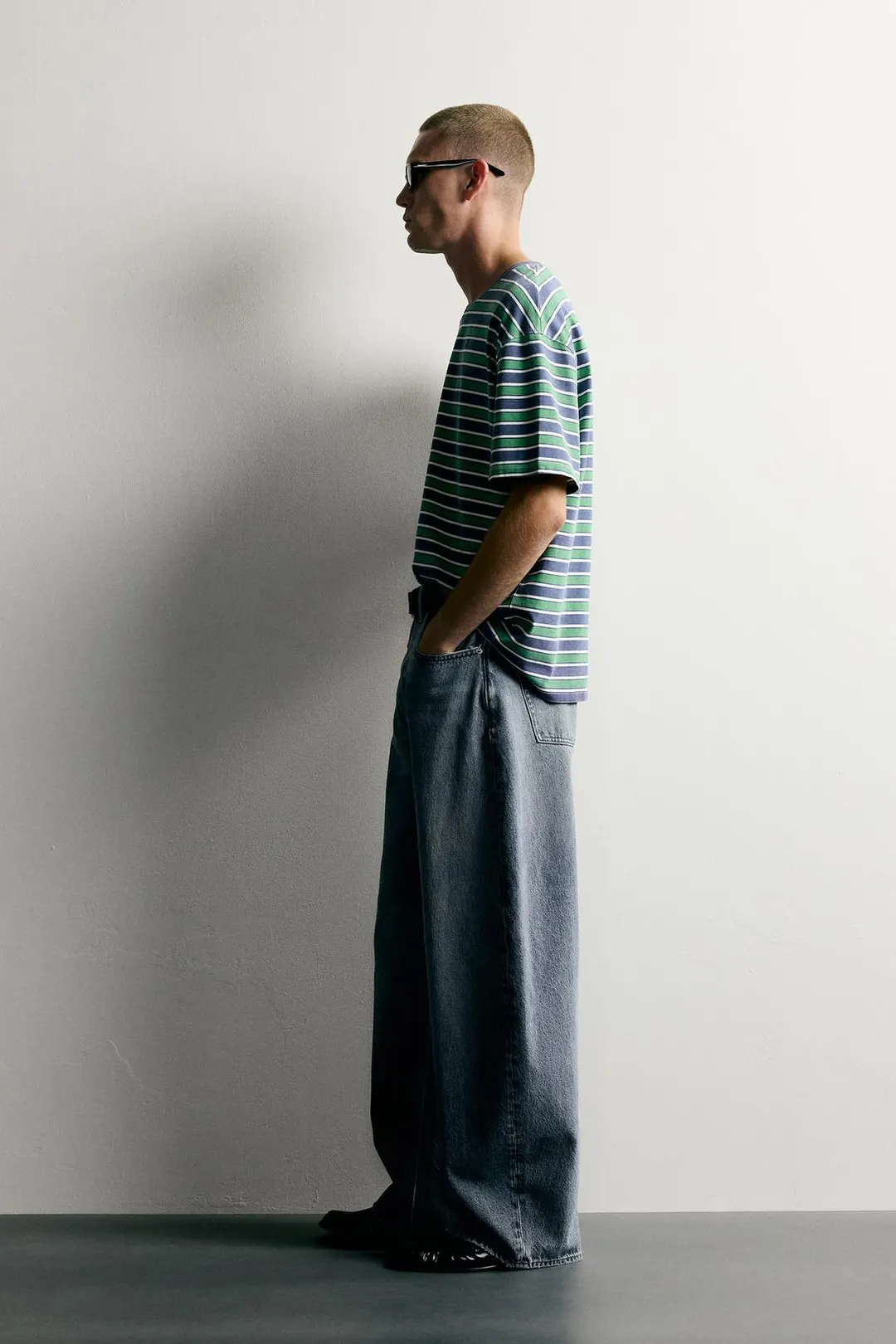 Джинсы кроя баллон, Zara