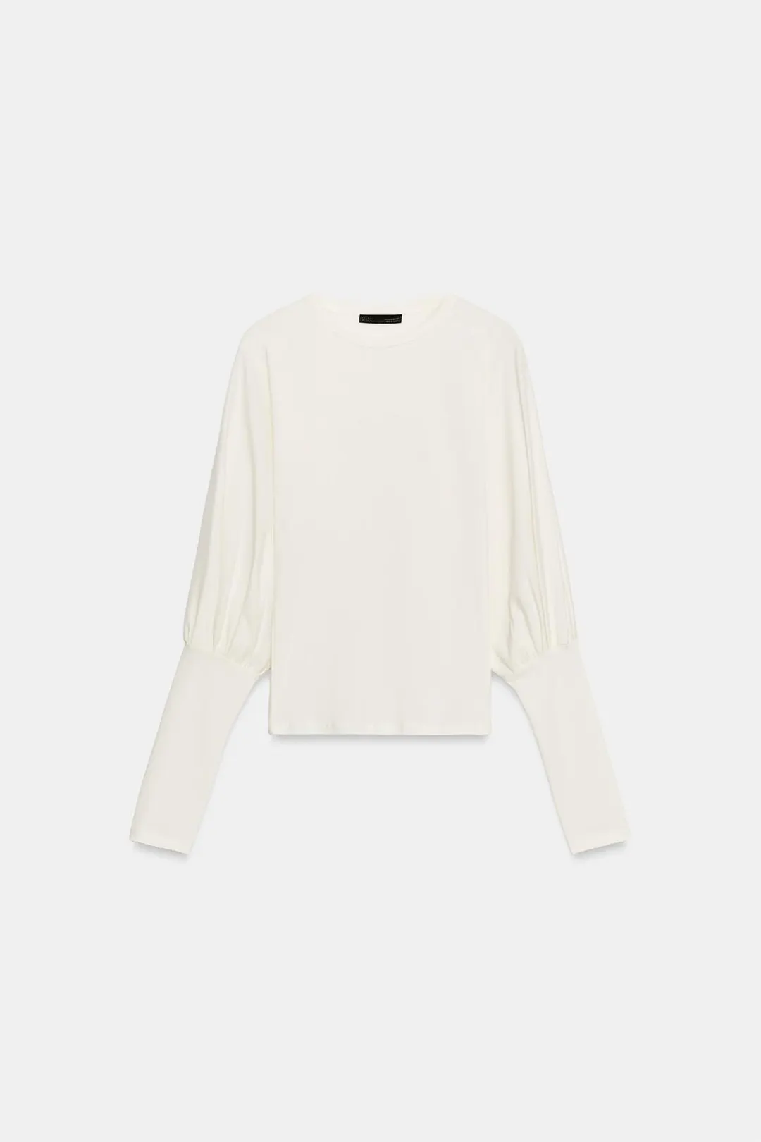 Футболка с пышными рукавами, Zara