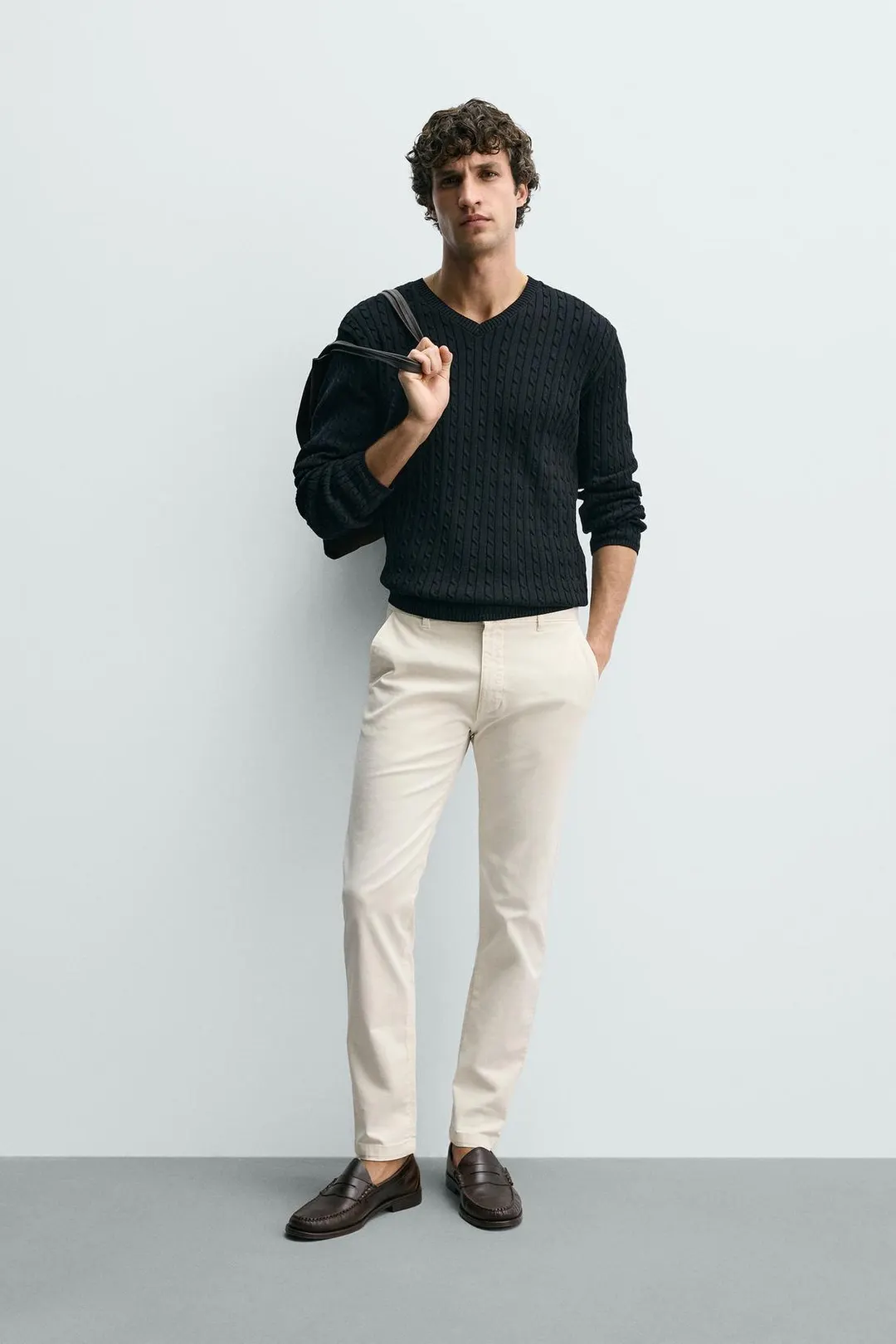 Чиносы облегающего кроя, Zara