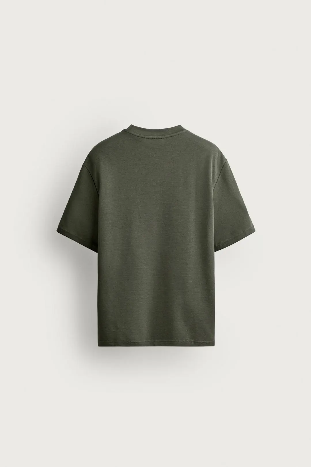 Футболка свободного кроя из интерлока /04, Zara