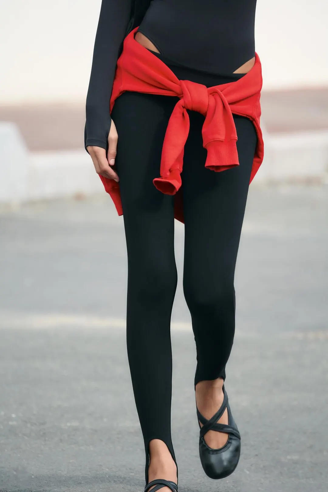 Брюки стрейч со штрипками, Zara