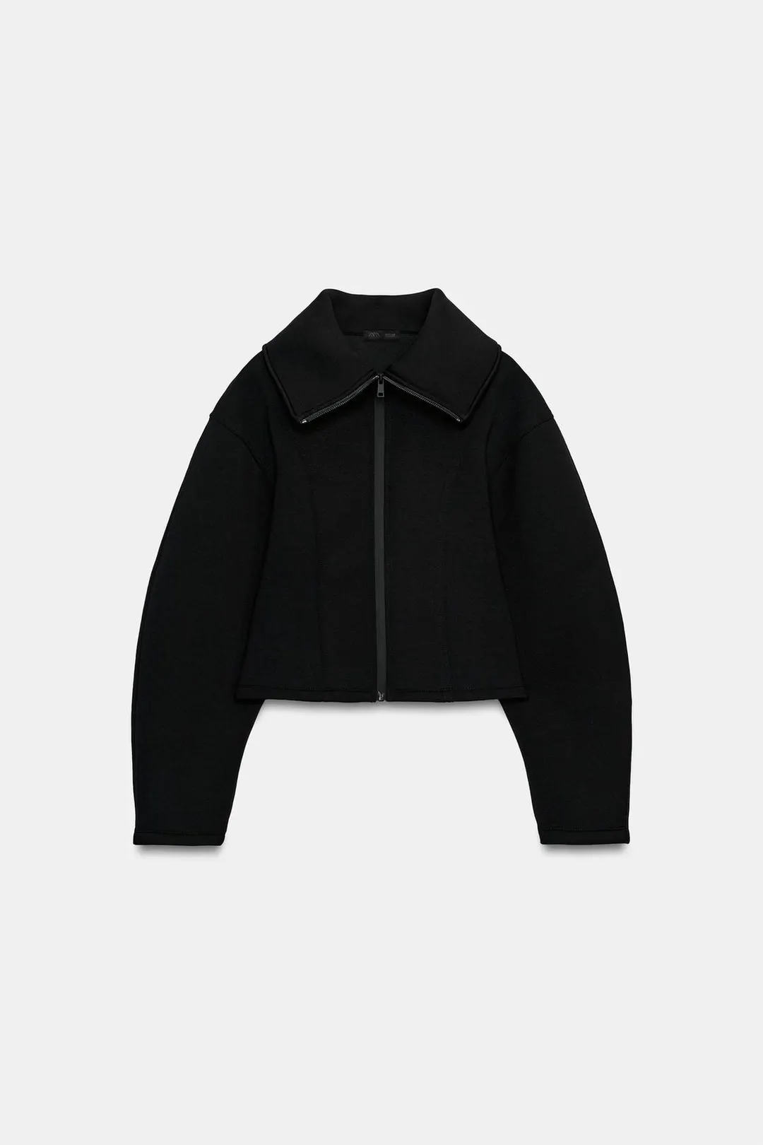 Куртка из технической ткани с объемными рукавами, Zara