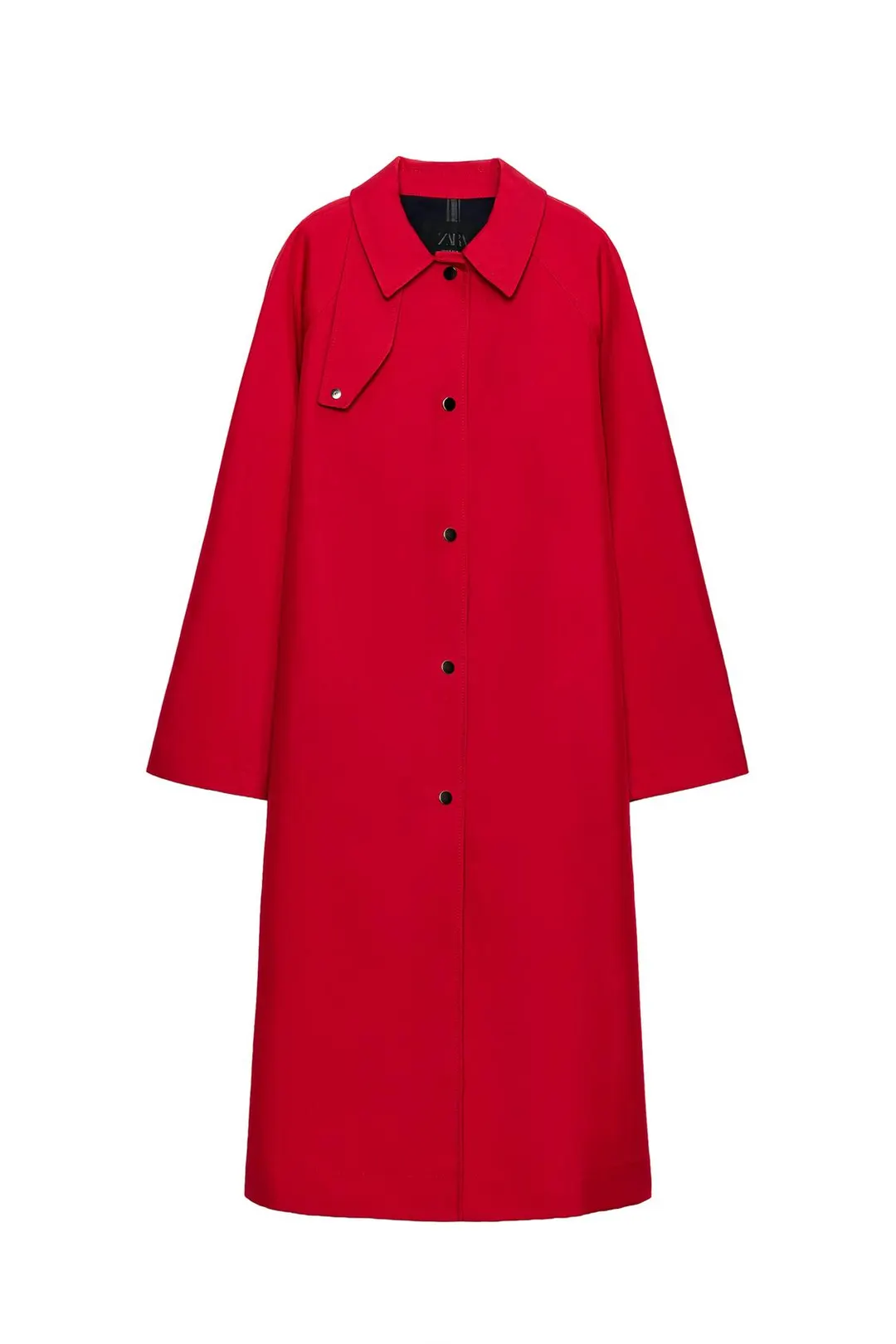 Длинный тренч ZW Collection, Zara
