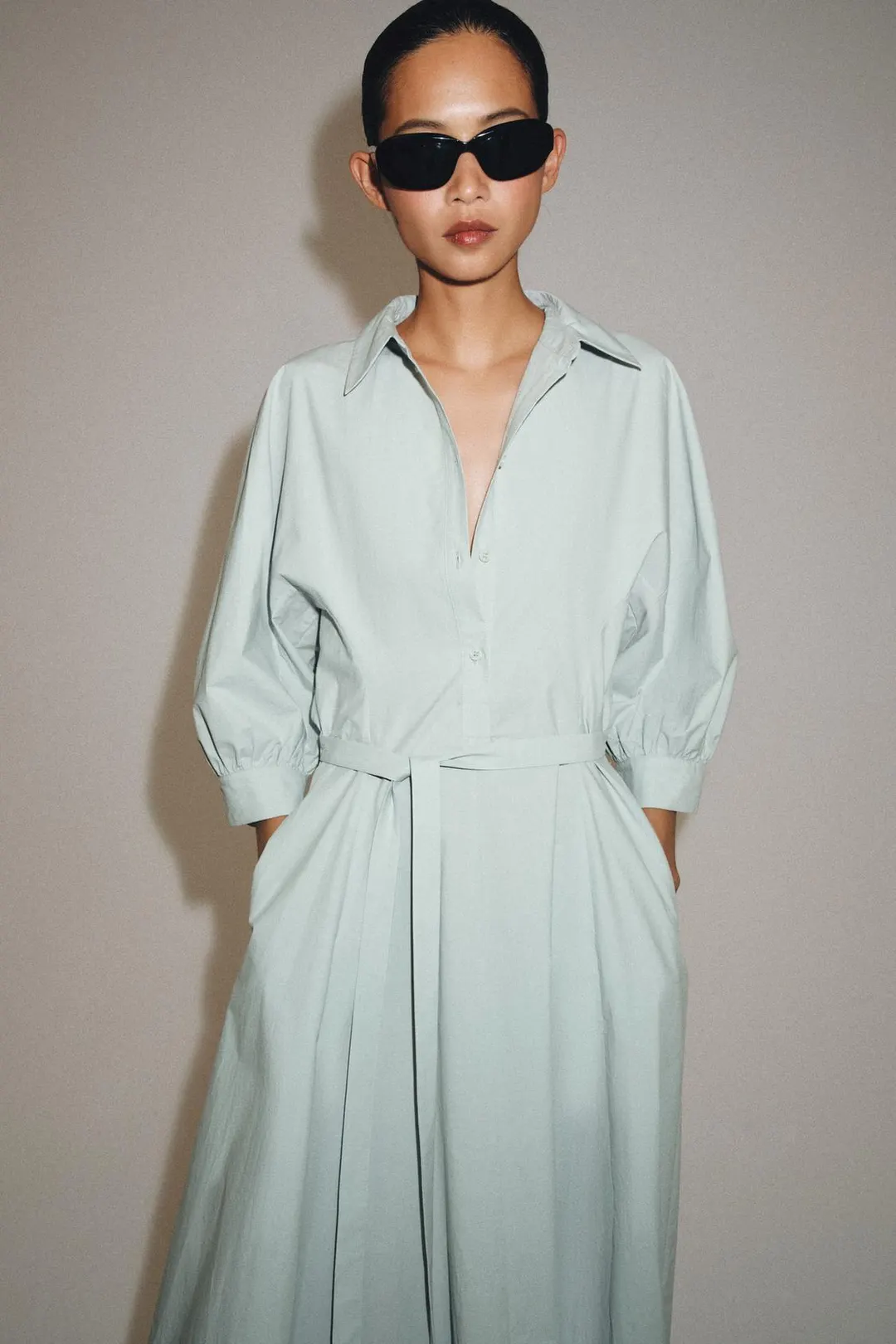 Платье-рубашка ZW Collection, Zara