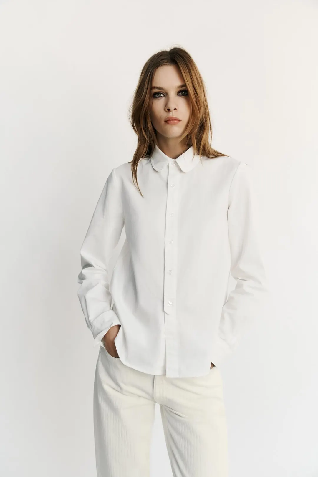 Рубашка из 100% хлопка, Zara
