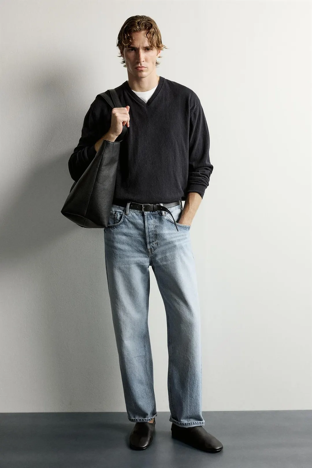 Кожаные лоферы, Zara