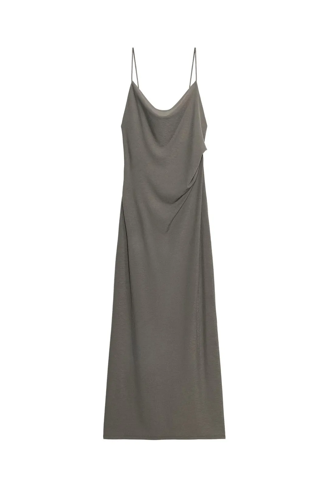Длинное платье на бретелях, Zara