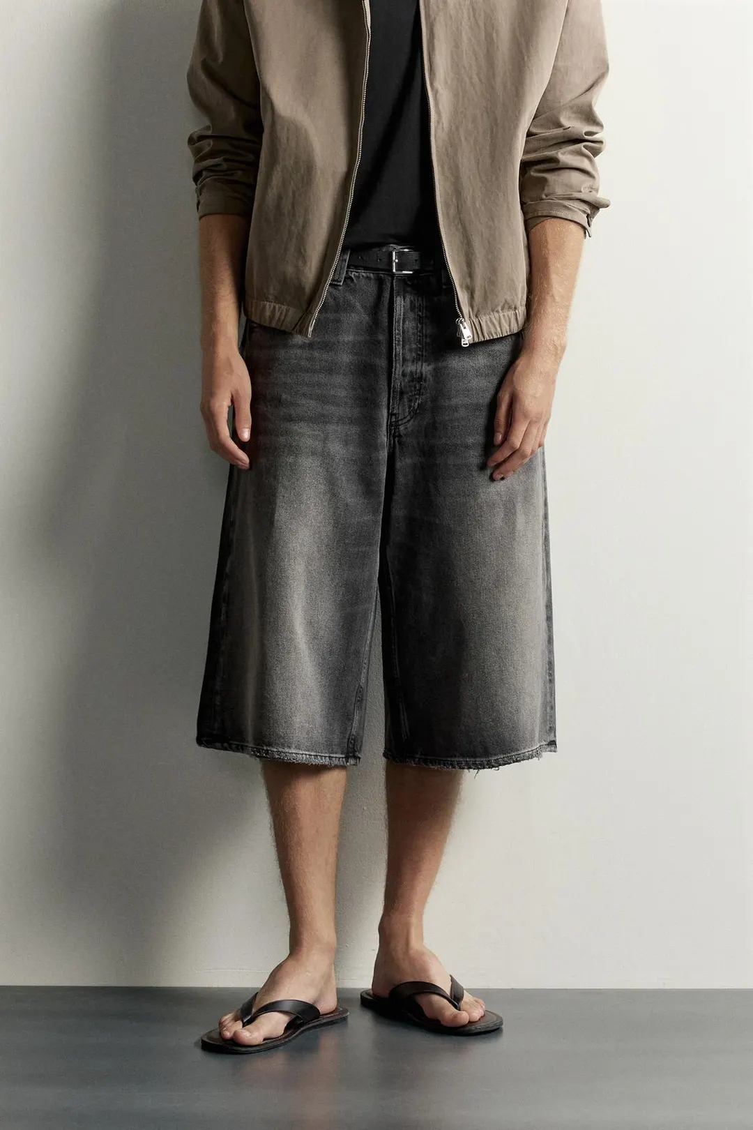 Шорты джинсовые мешковатого кроя, Zara