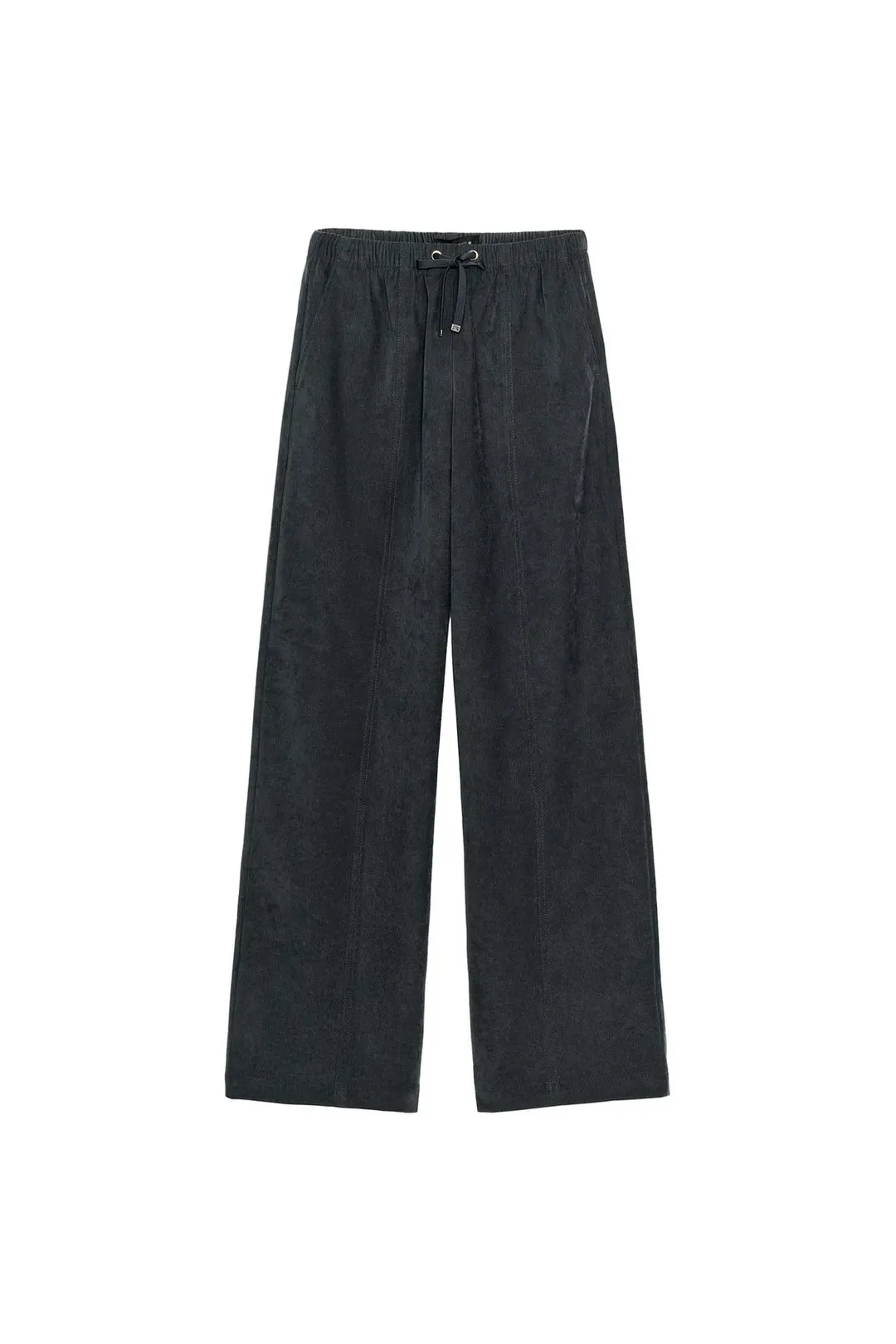 Брюки широкого кроя с эластичным поясом, Zara
