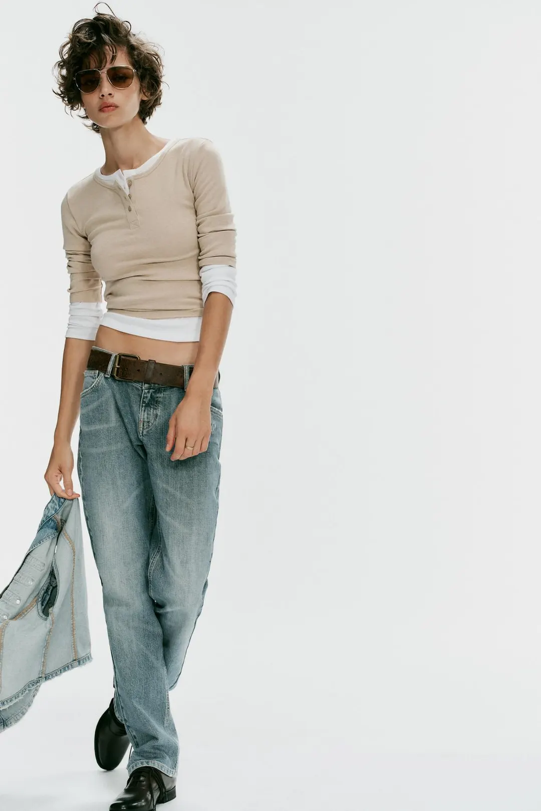 Футболка хенли, Zara