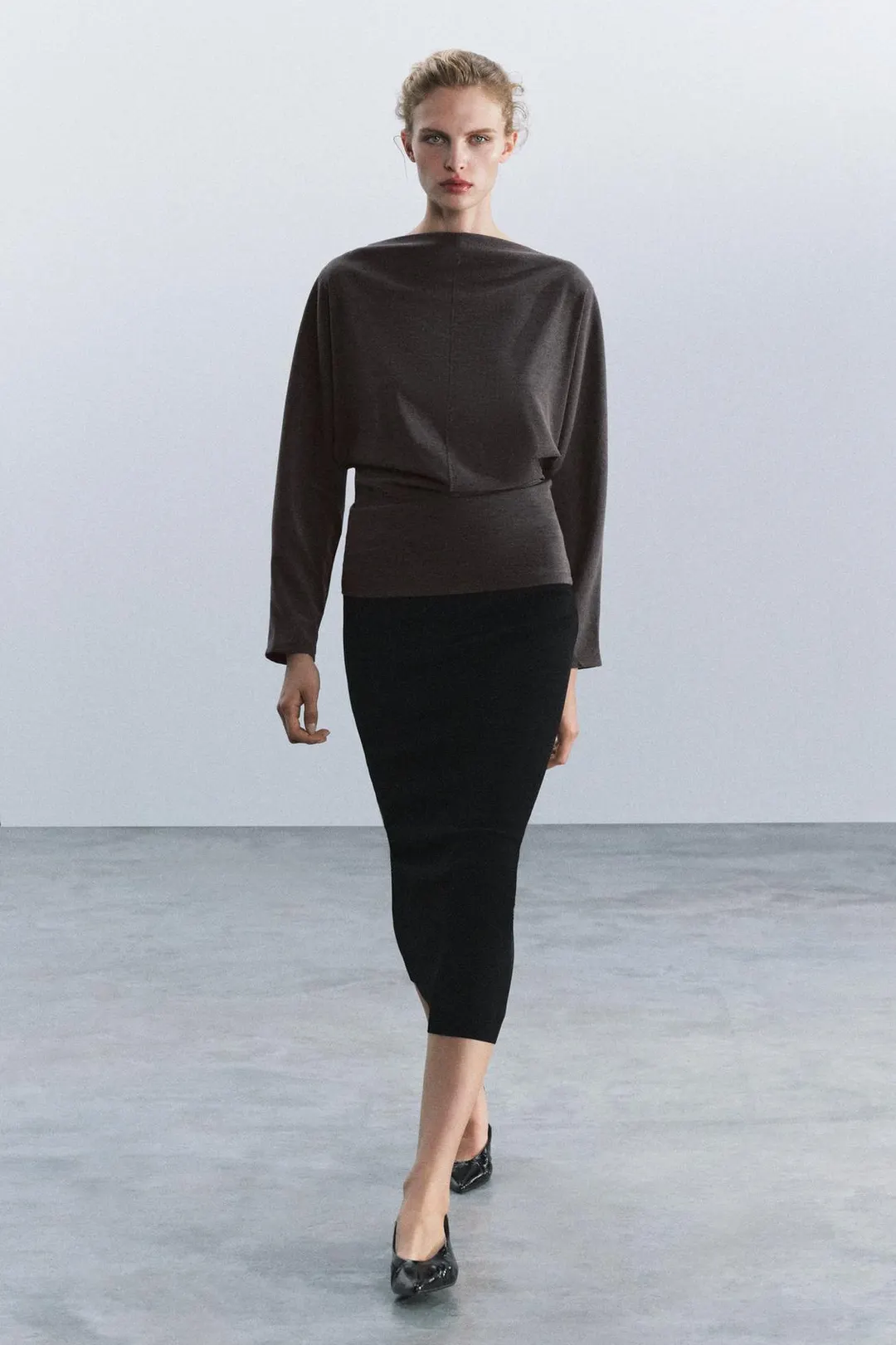 Топ облегающий, Zara