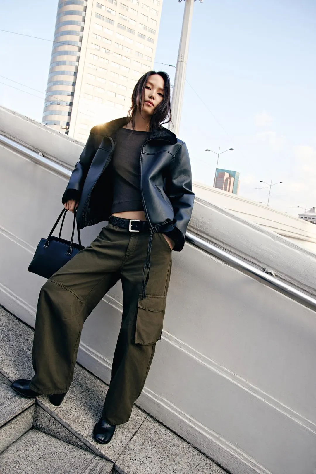 Плетеный ремень из 100% кожи, Zara