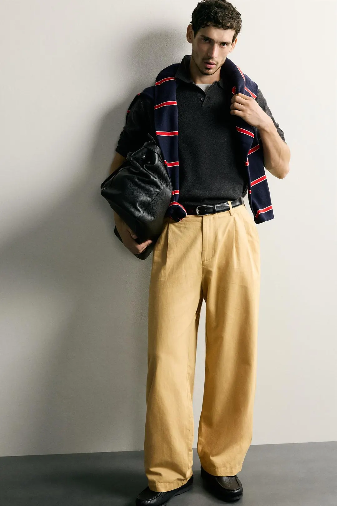 Поло из мягкого трикотажа, Zara