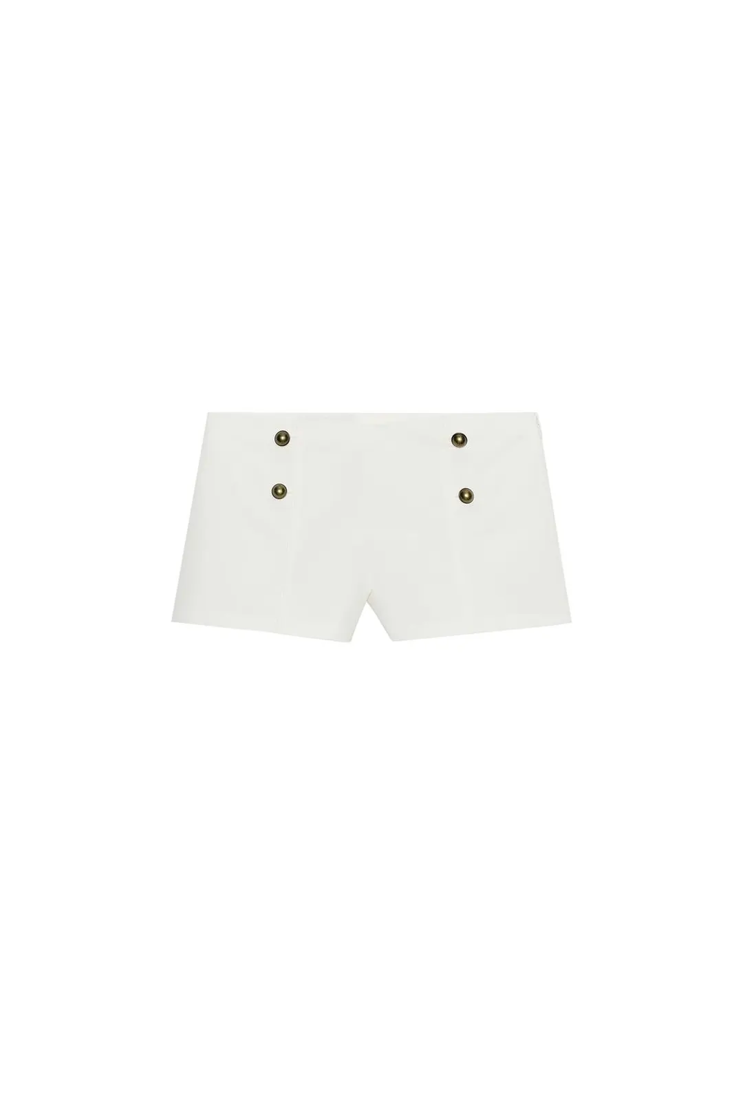 Мини-шорты с пуговицами, Zara