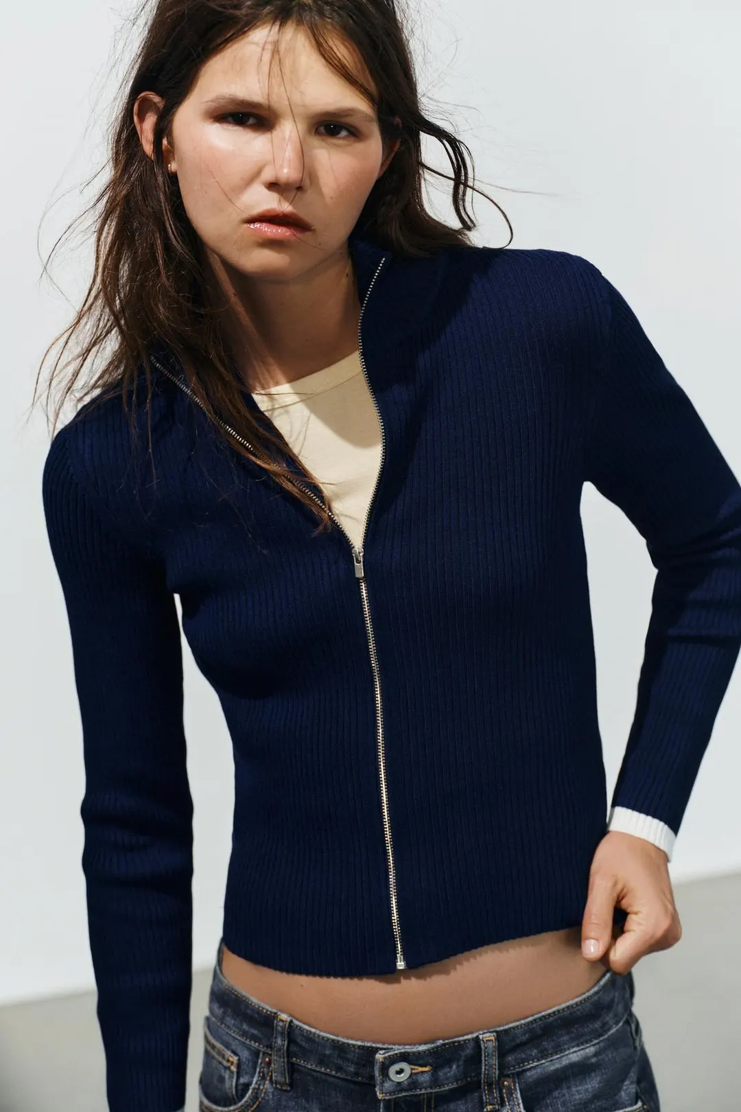 Кардиган в рубчик, Zara