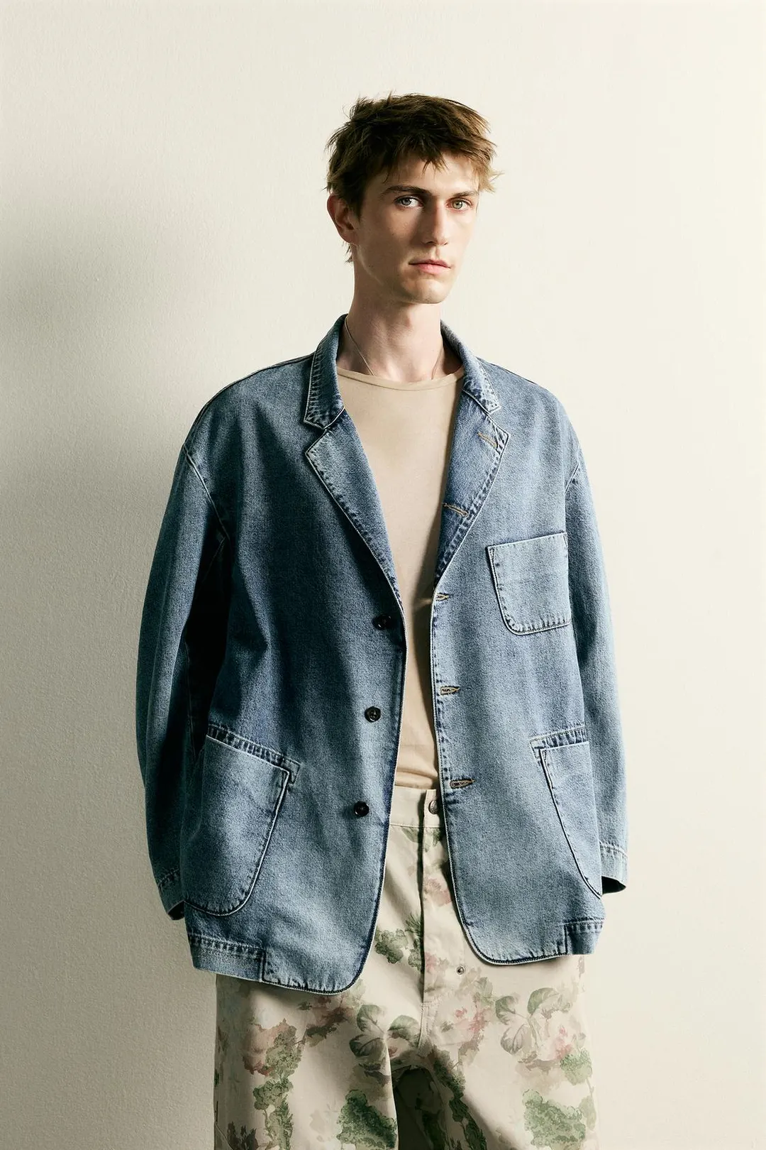 Блейзер из денима, Zara