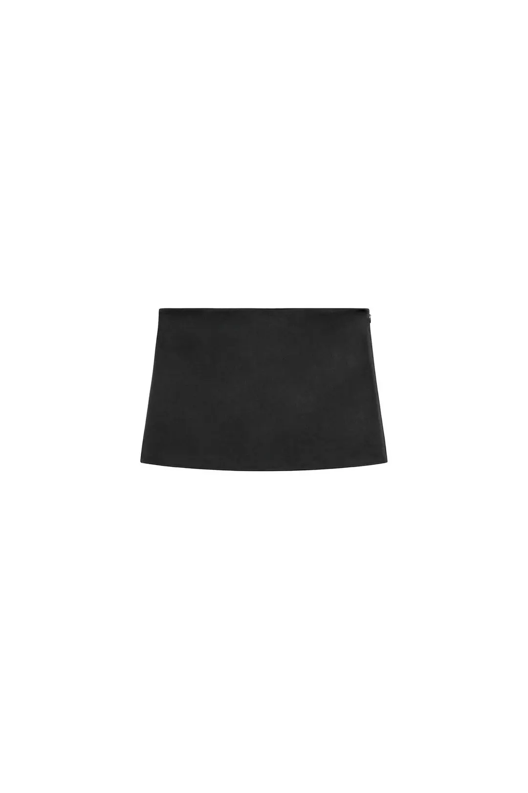 Мини-юбка из сатина, Zara