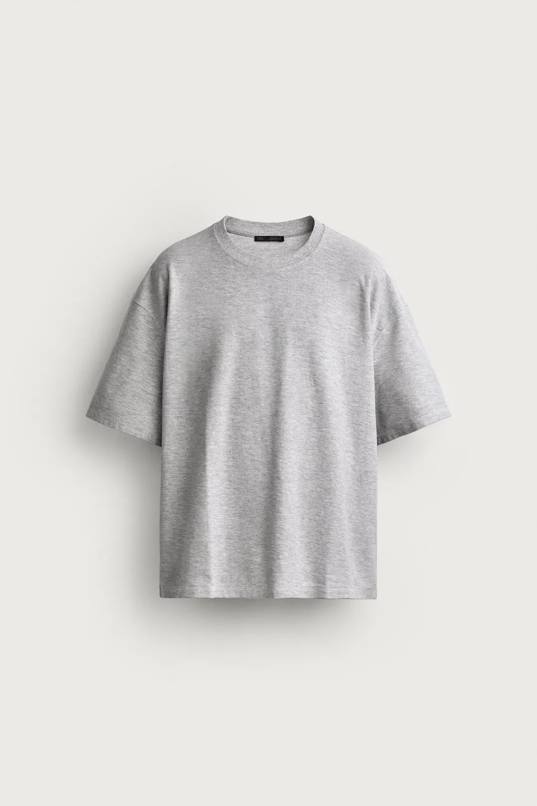 Футболка свободного кроя с декоративными швами, Zara