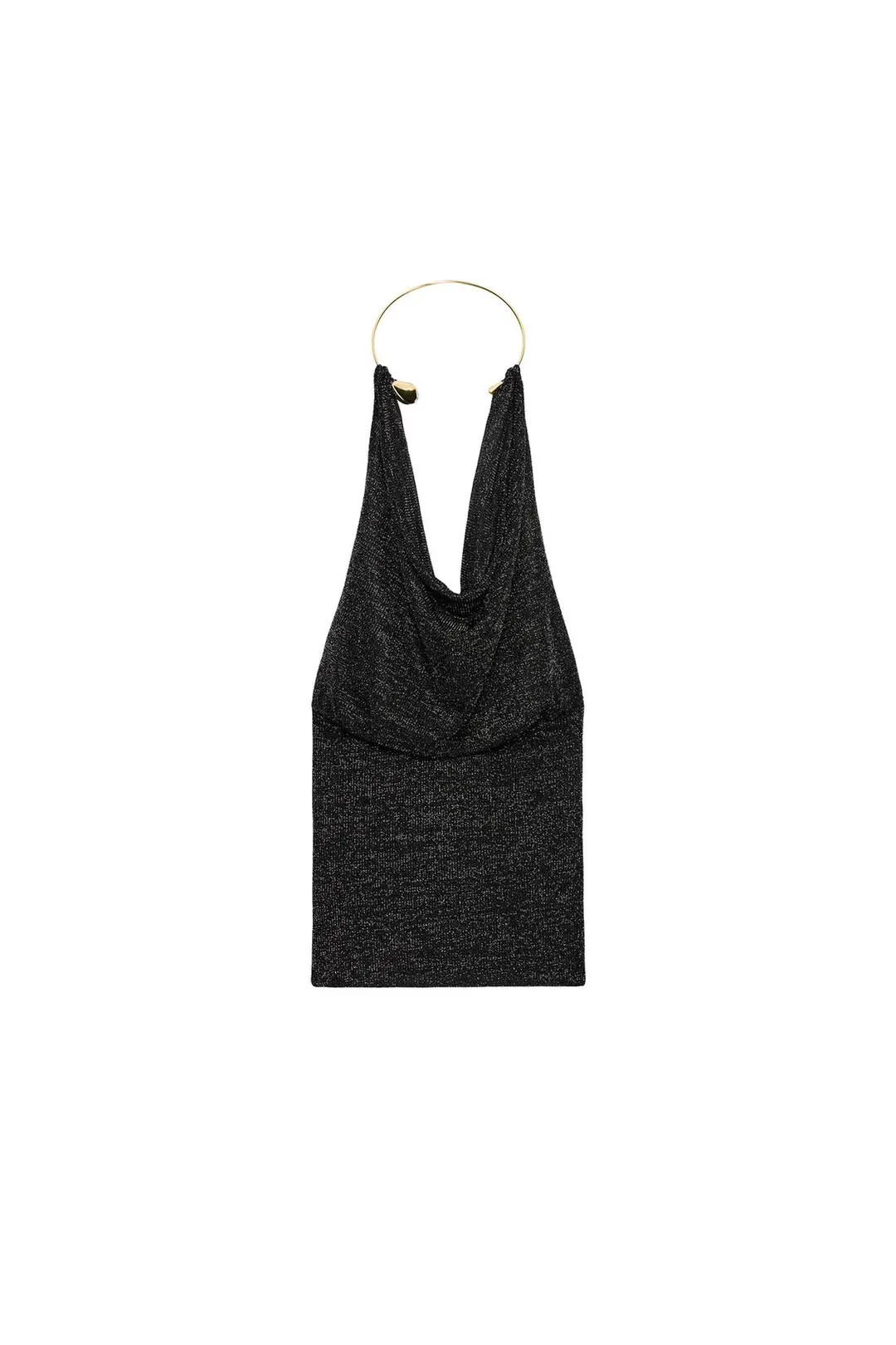 Топ с металлическим чокером, Zara