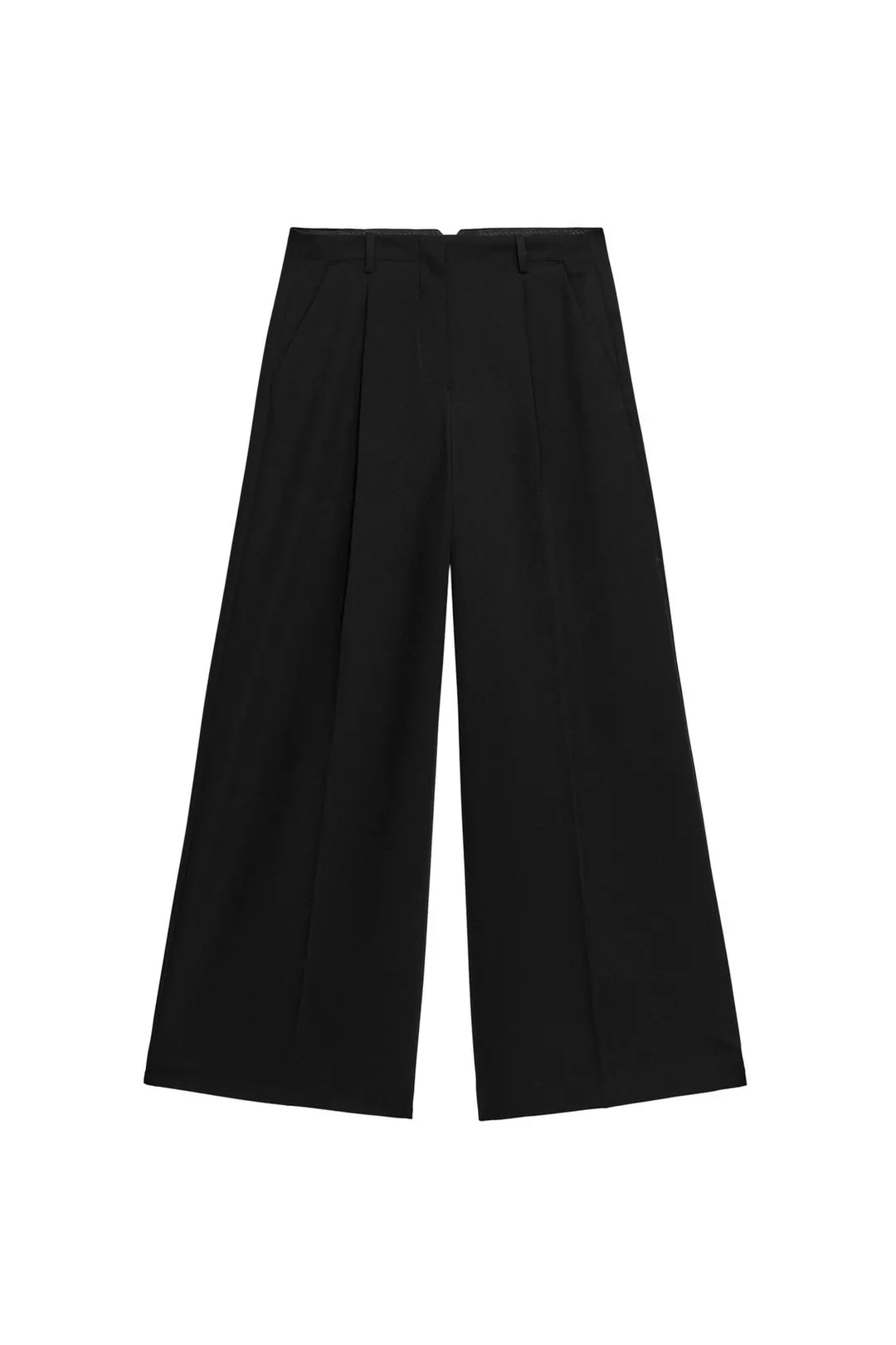 Брюки со складками ZW Collection, Zara