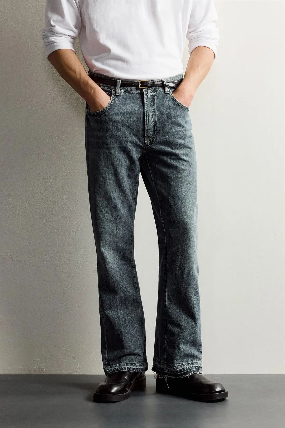 Джинсы расклешенного кроя, Zara