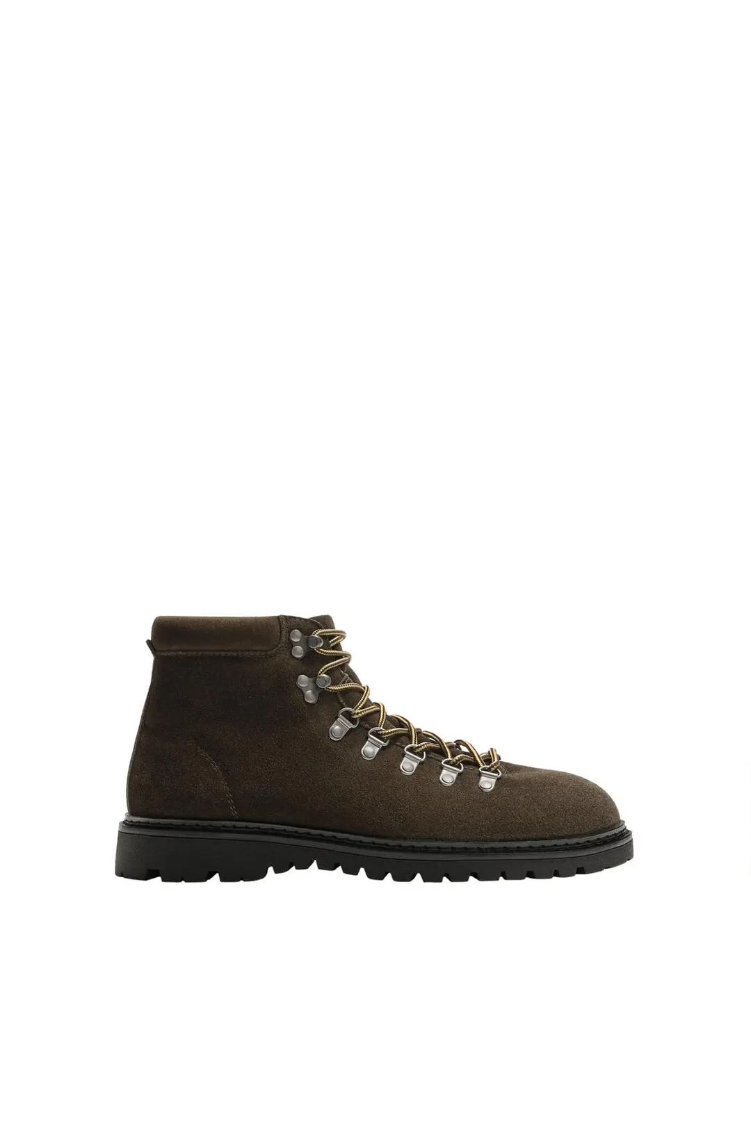 Треккинговые ботинки из кожи, Zara
