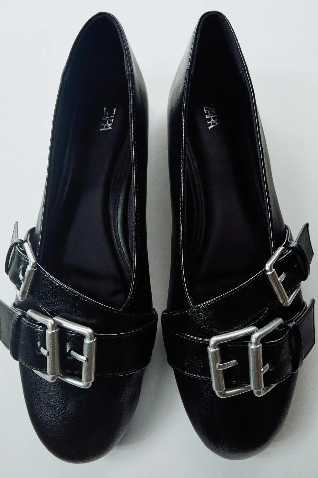Балетки с пряжкой, Zara