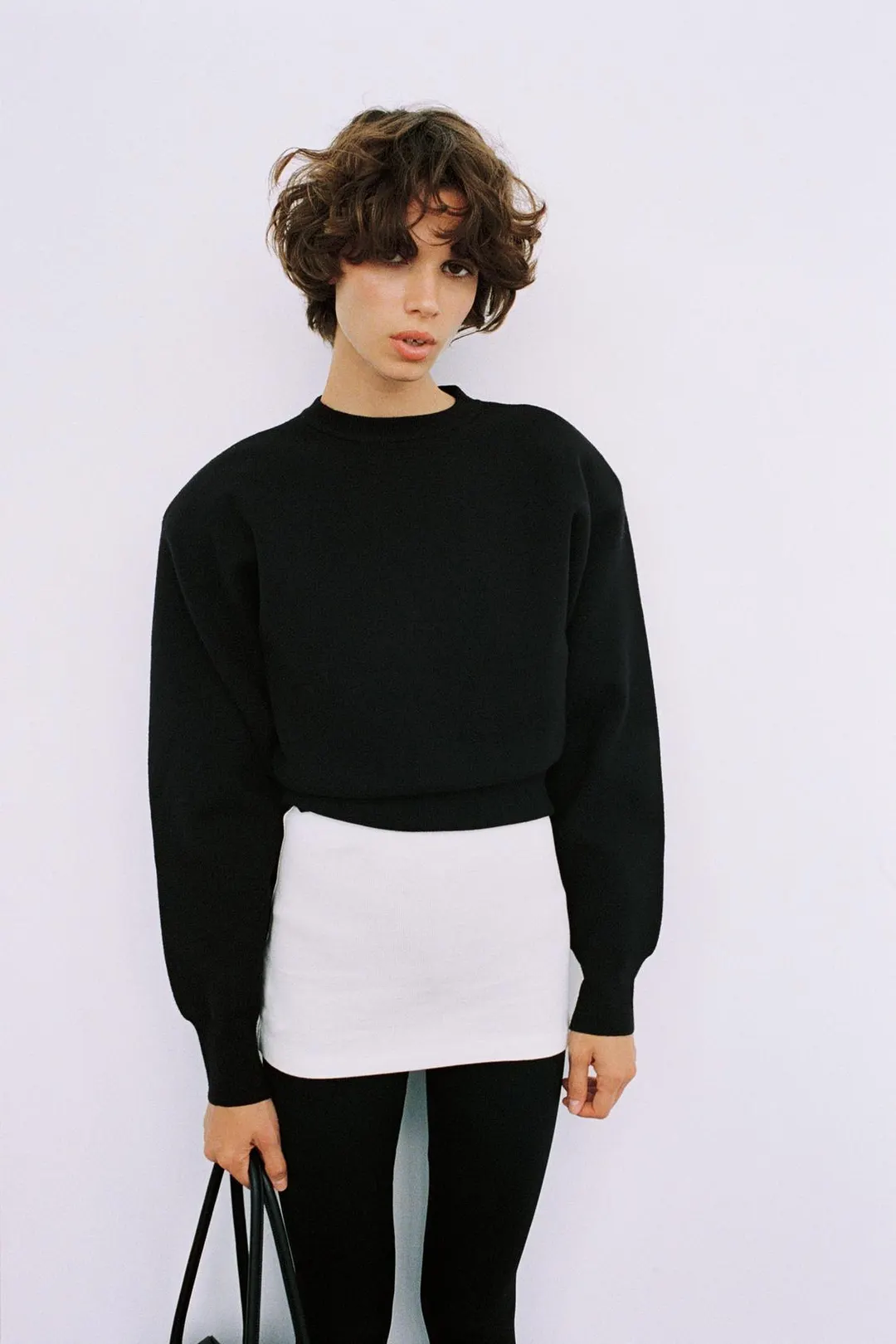 Легинсы со штрипками из смесового полиамида, Zara