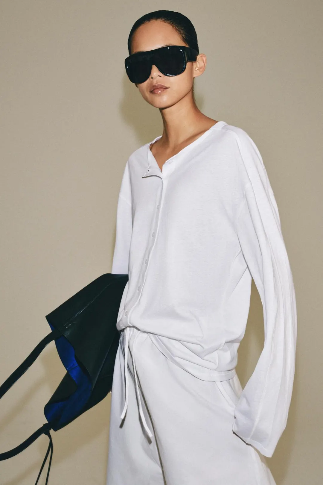 Футболка на пуговицах, Zara
