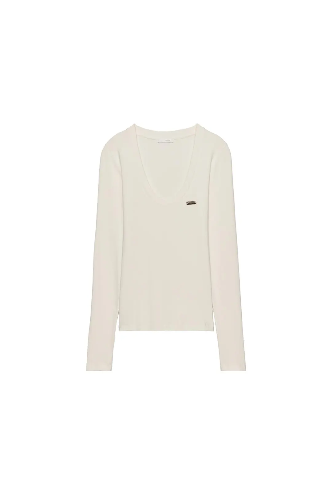 Футболка ZA с круглым вырезом, Zara