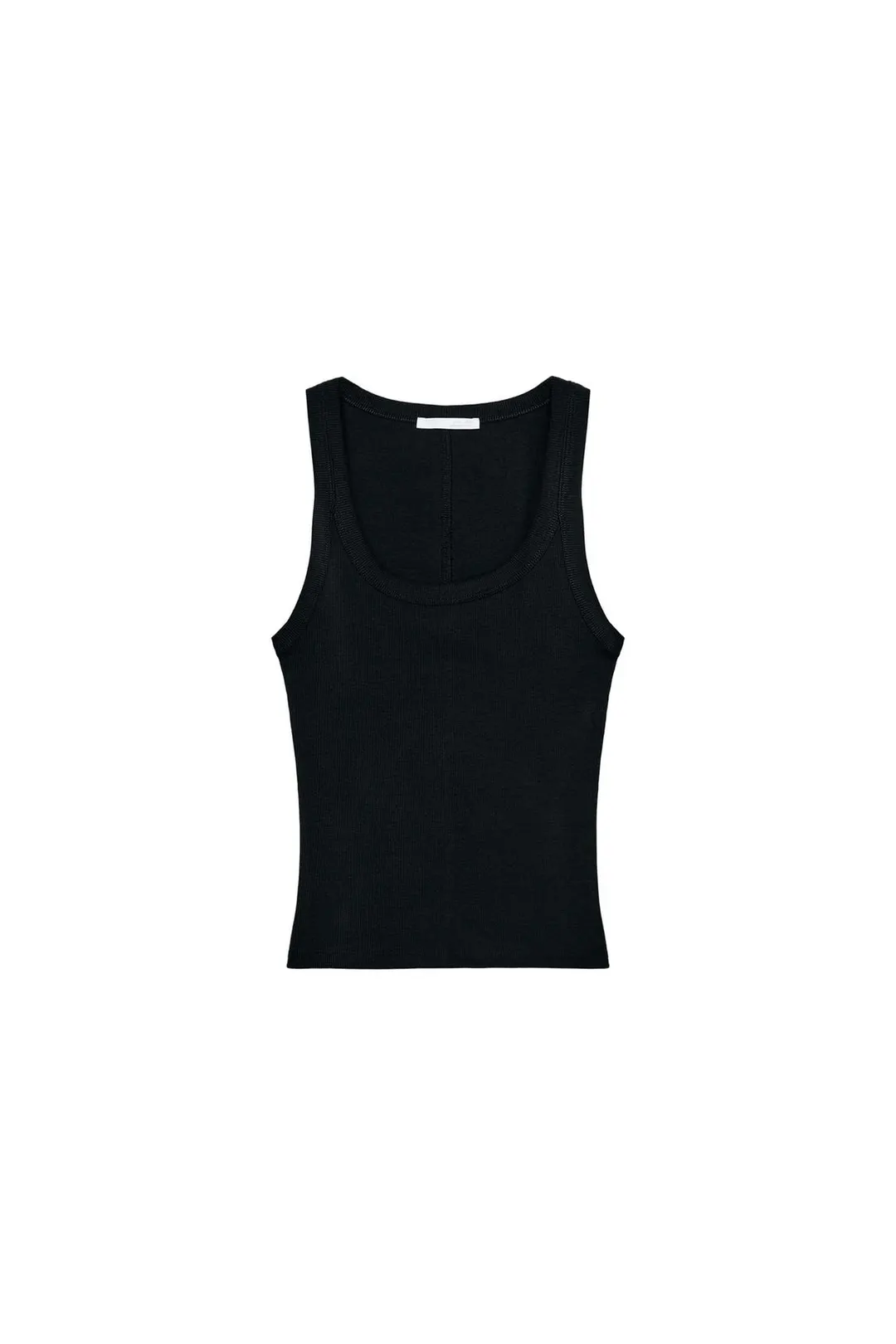 Топ без рукавов в рубчик, Zara