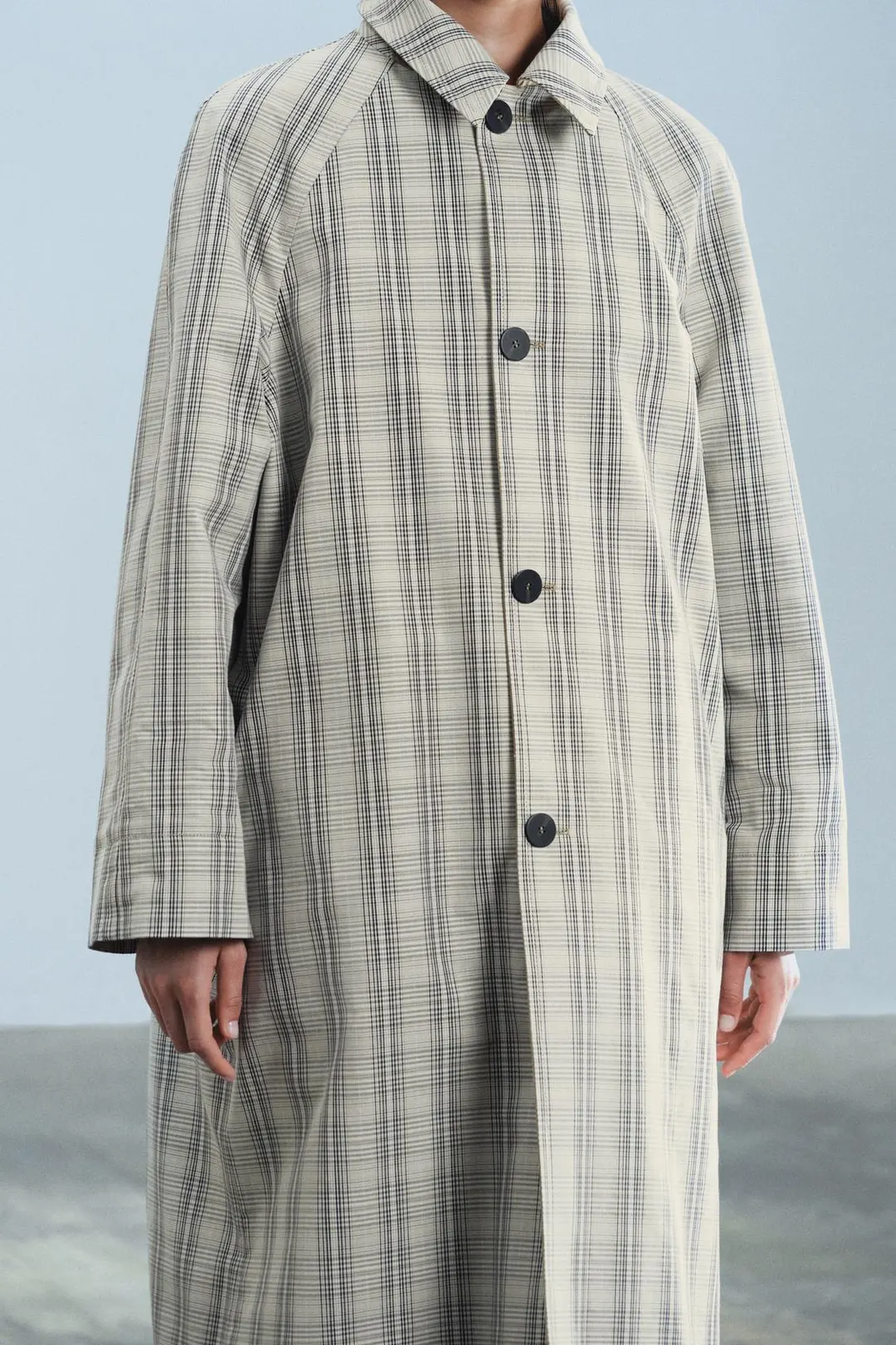Длинный двусторонний тренч ZW Collection, Zara