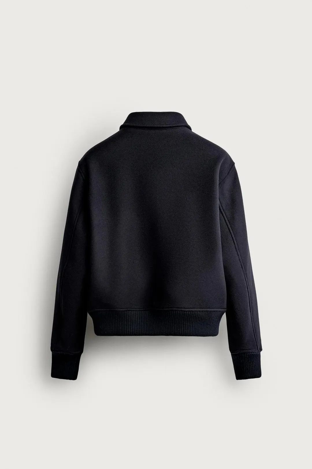 Куртка прямого кроя из смесовой шерсти Manteco®, Zara