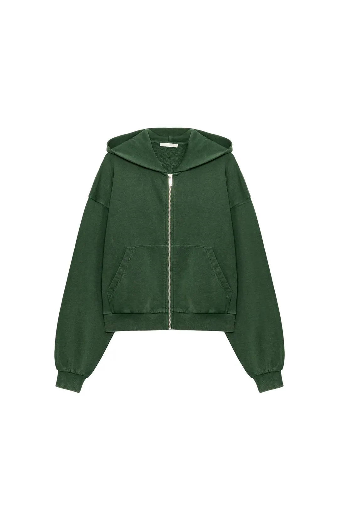 Толстовка на молнии с эффектом выцветания, Zara