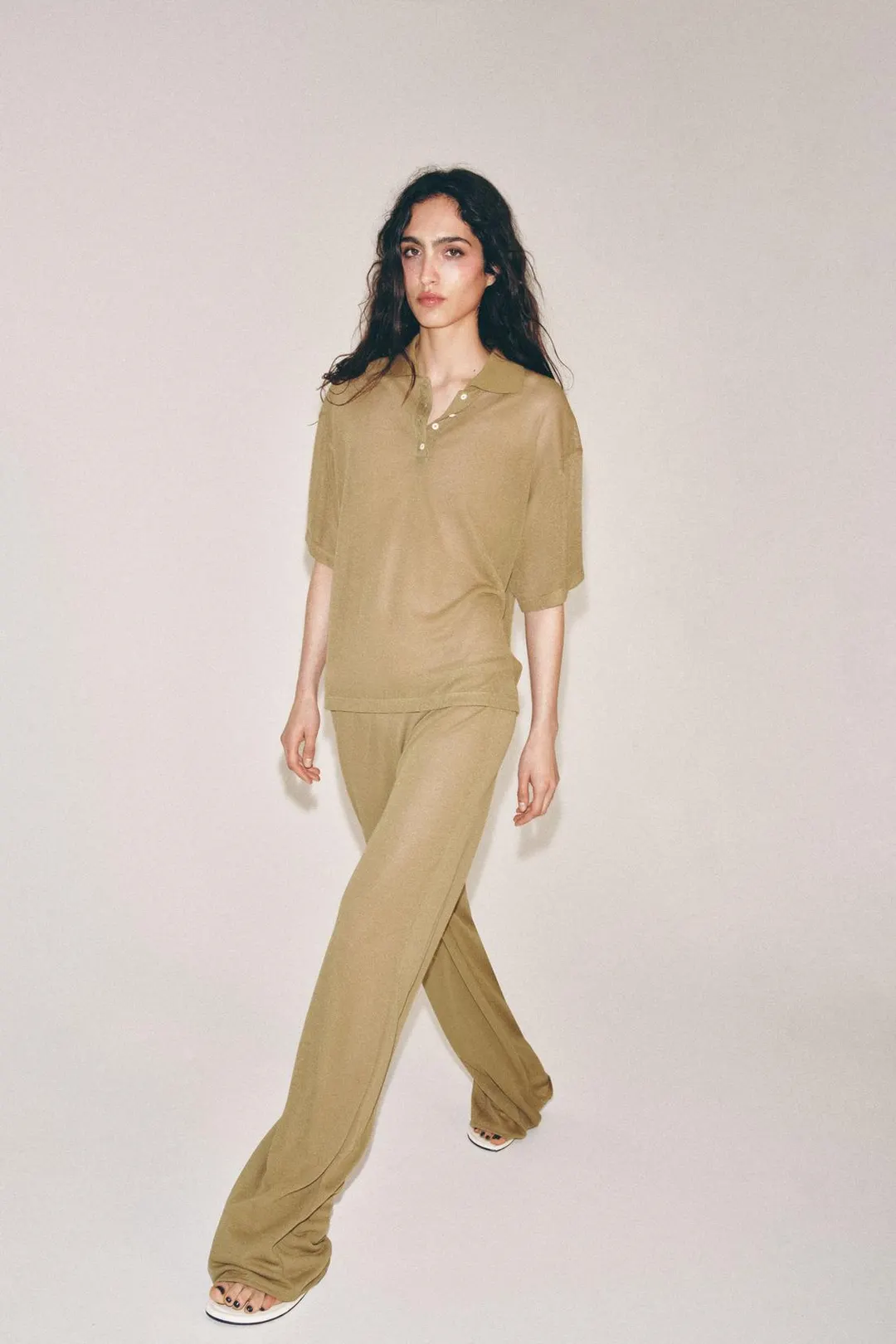 Брюки с прямыми штанинами, Zara