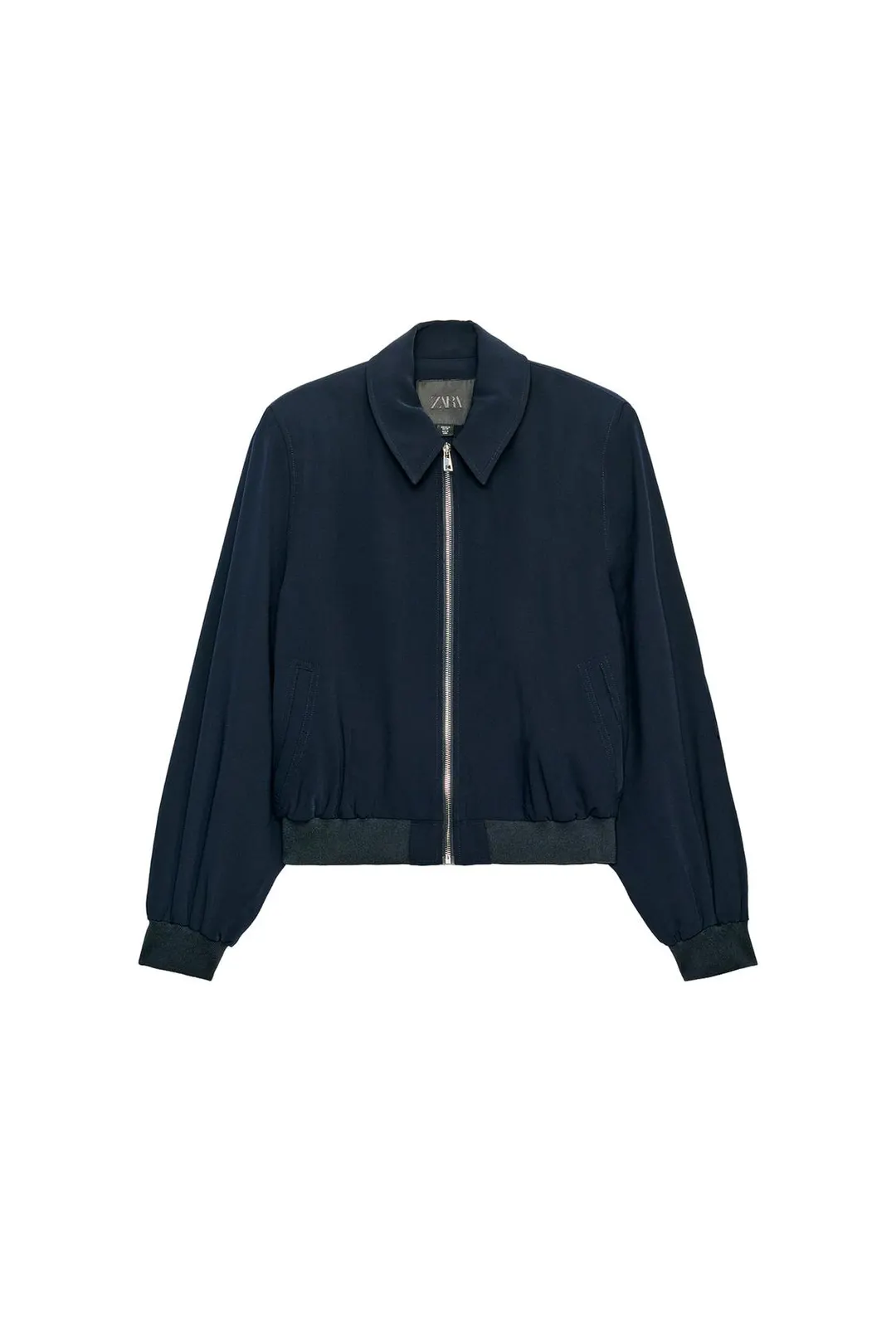 Бомбер с подплечниками ZW Collection, Zara