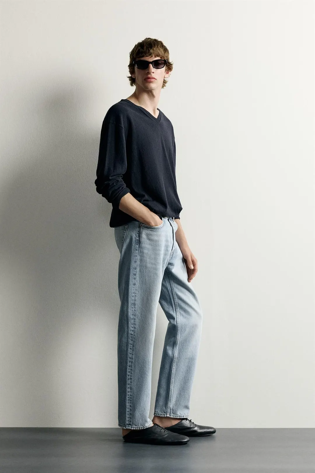 Джинсы прямого кроя, Zara
