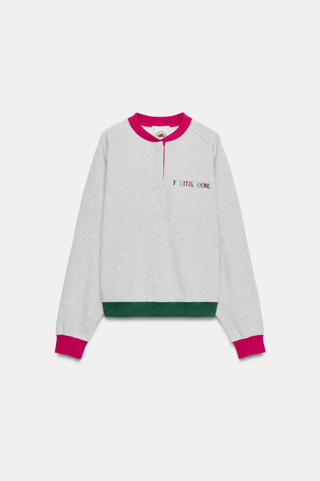 Свитшот Fruit of the Loom™ с контрастными деталями, Zara