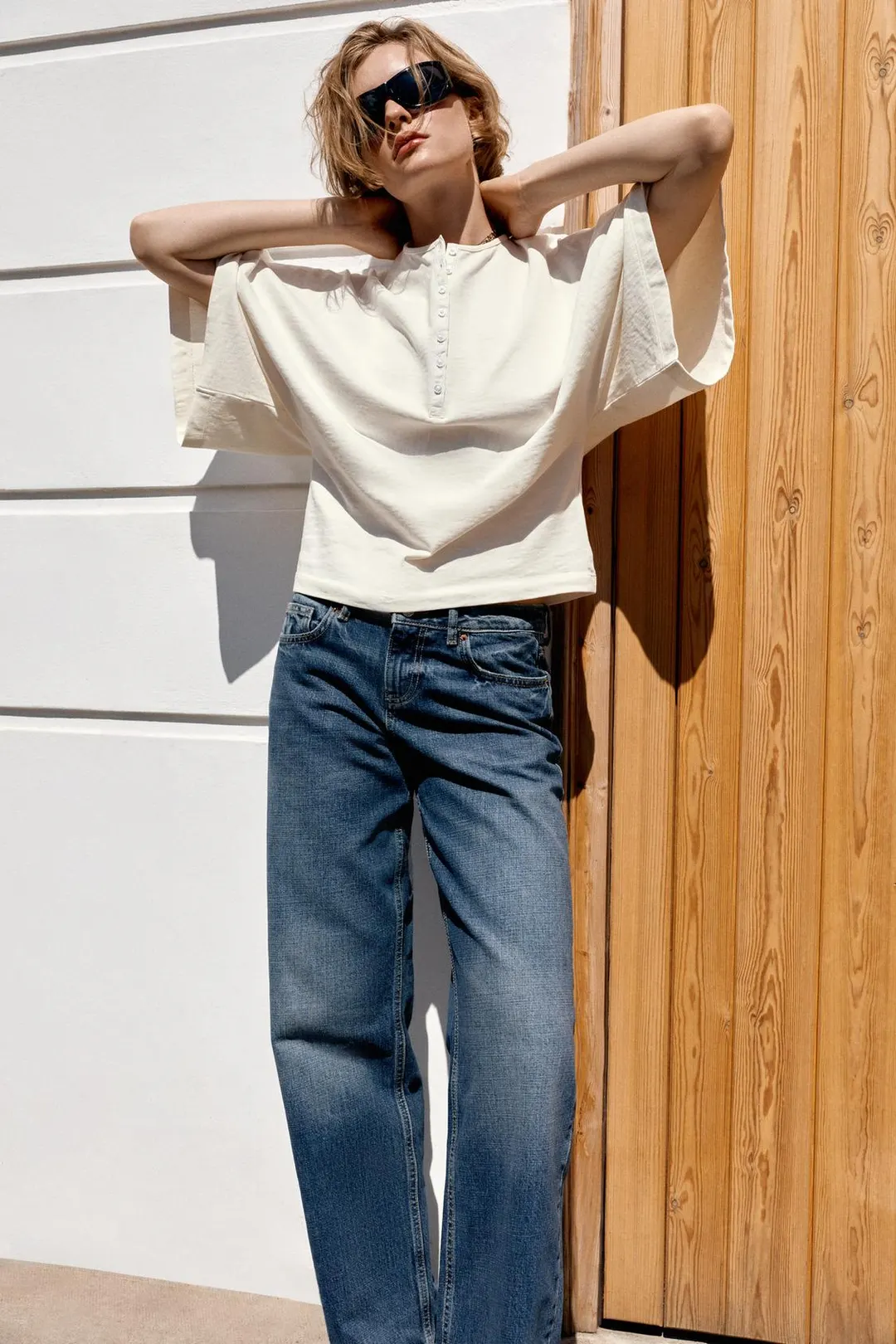 Футболка хенли, Zara