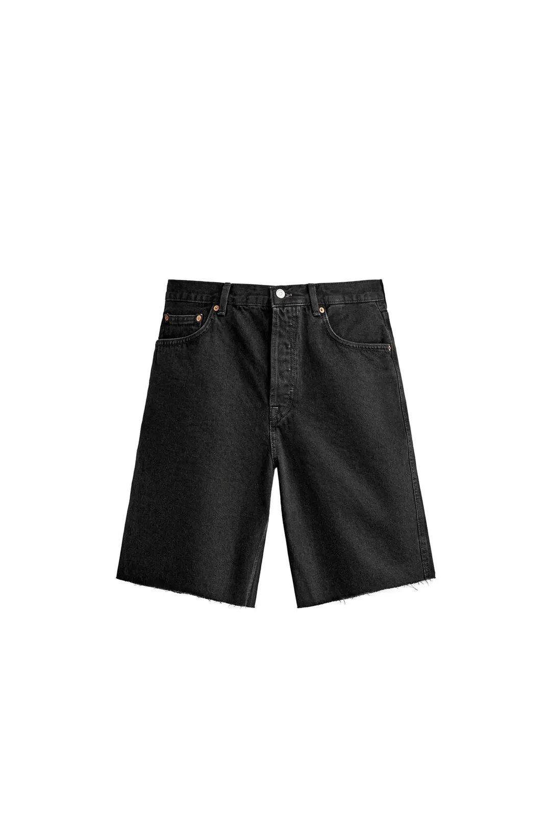 Джинсовые бермуды прямого кроя, Zara