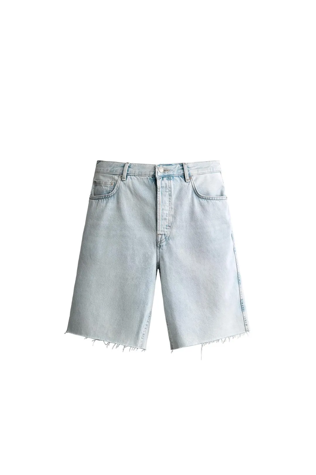 Джинсовые бермуды прямого кроя, Zara