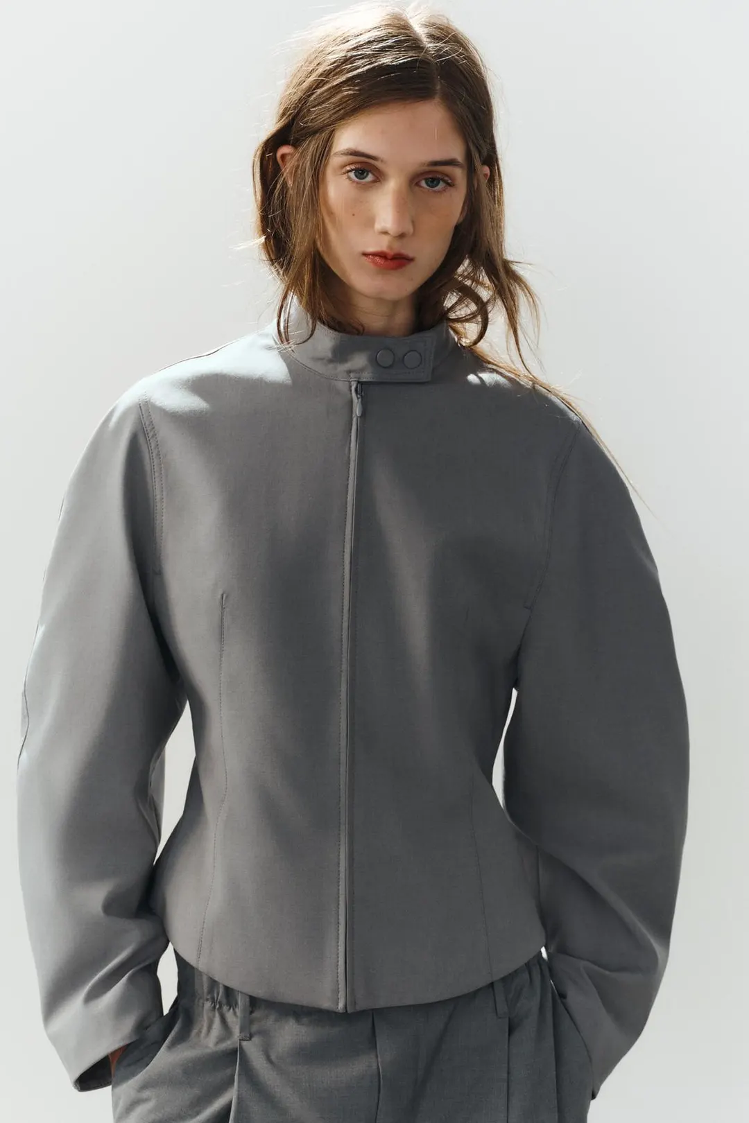 Куртка с объемными рукавами, Zara