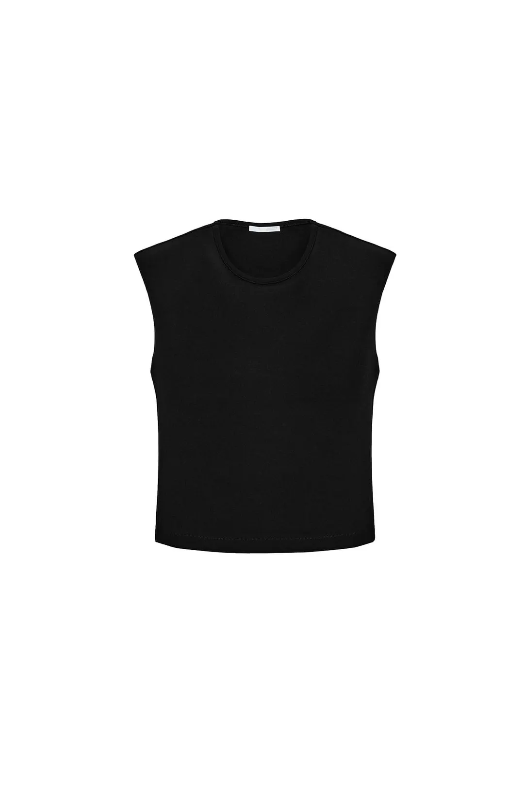 Топ без рукавов с подплечниками, Zara