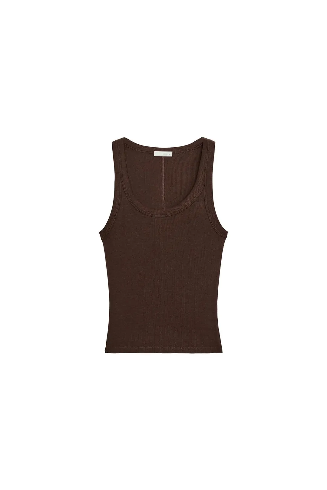 Топ без рукавов в рубчик, Zara