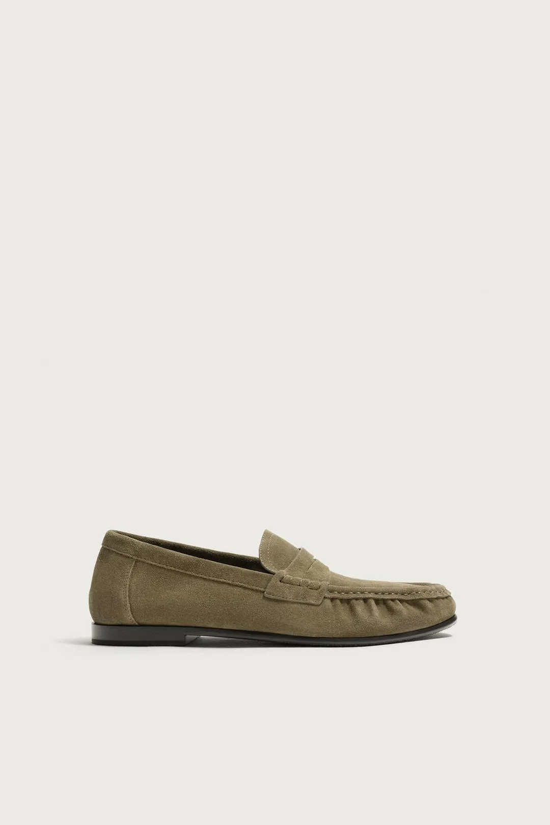 Кожаные пенни-лоферы, Zara